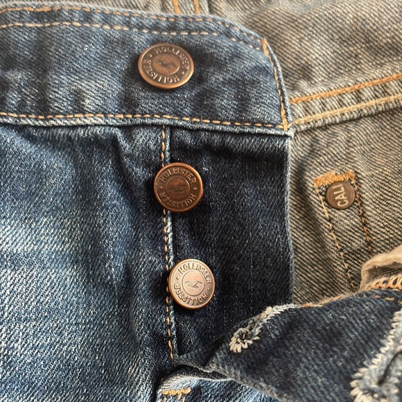 hollister ripped jean shorts - Picture 6 of 11